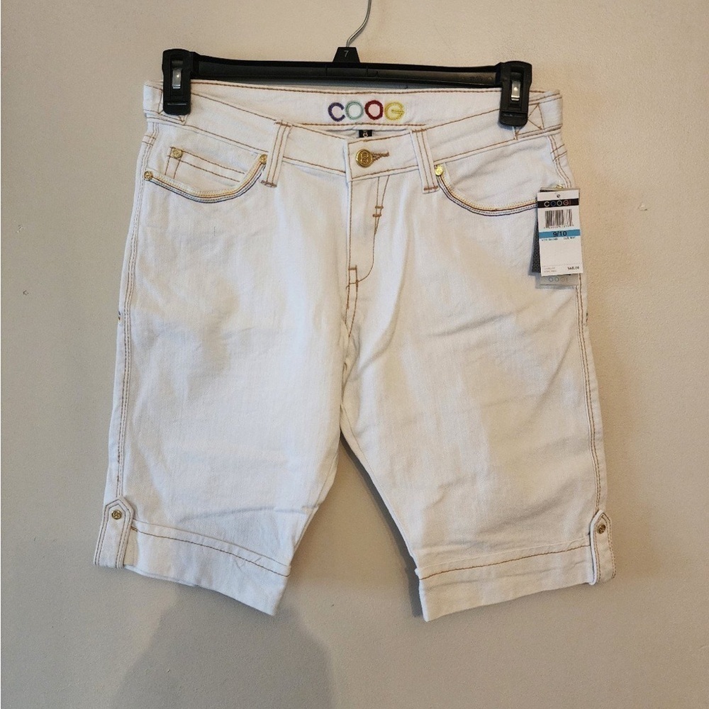 Coogi Australia Womens Size 9 10 White Shorts